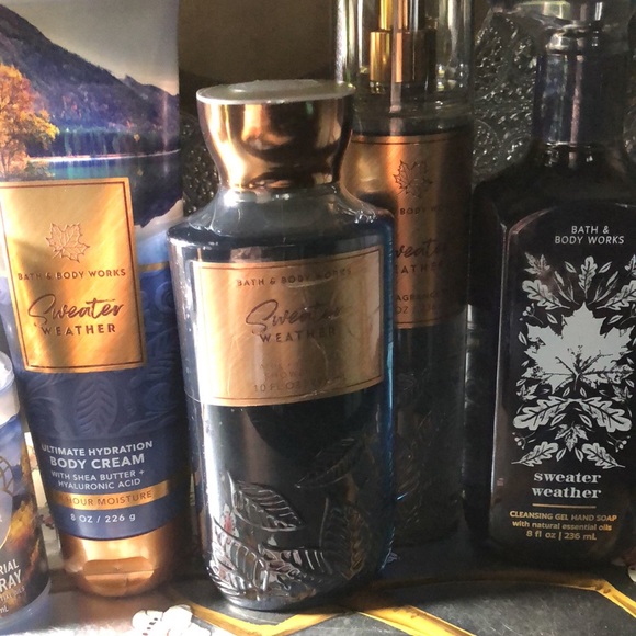 Bath and Bodyworks Sweater Weather Gift Set Combo Brand New - Picture 4 of 5